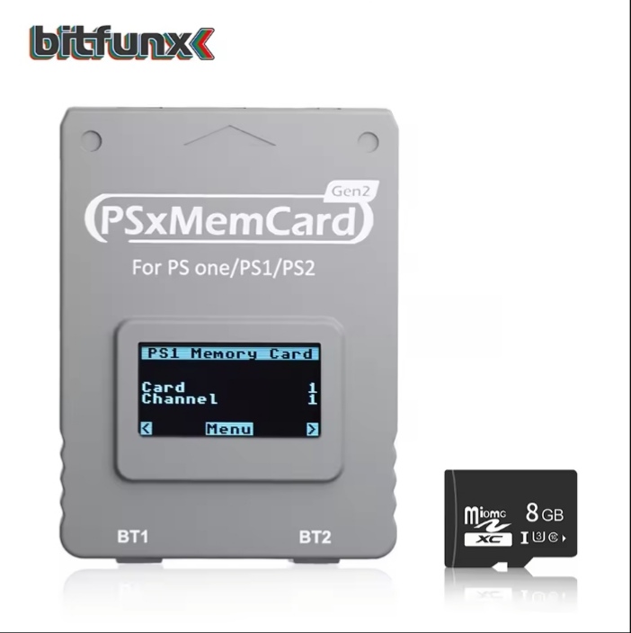 Bitfunx PSxMemCard Gen2